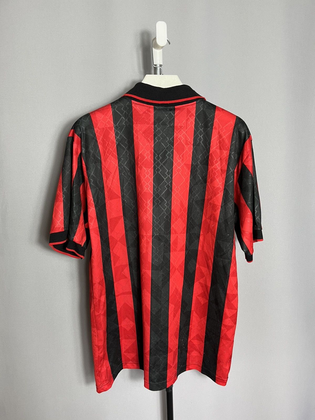 Lotto Sport AC Milan Home football shirt 1995 - 1996 mens jersey vintage Size US XL / EU 56 / 4 - 8 Thumbnail