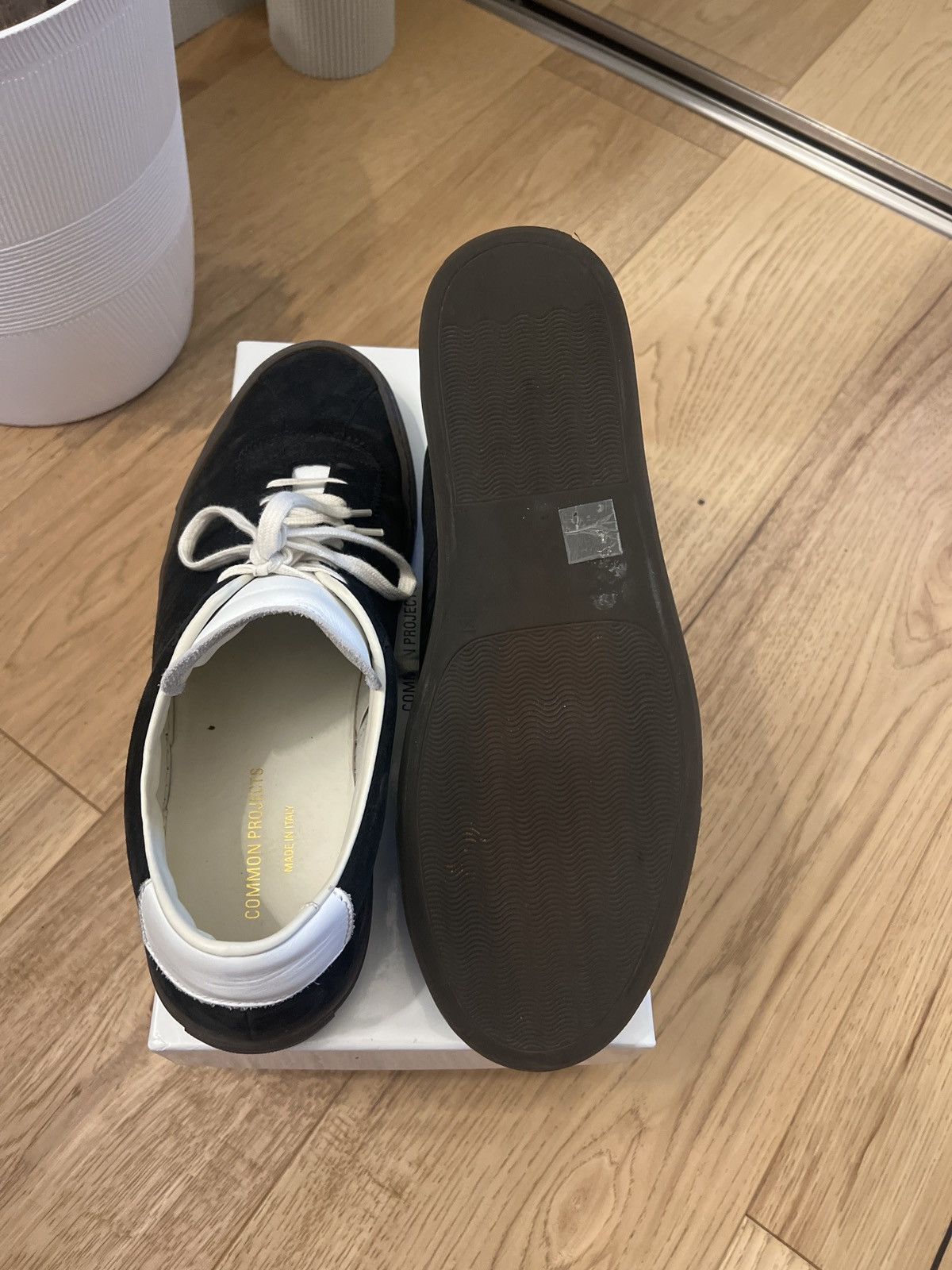 Common Projects Tennis 70 Black Size US 12 / EU 45 - 6 Thumbnail