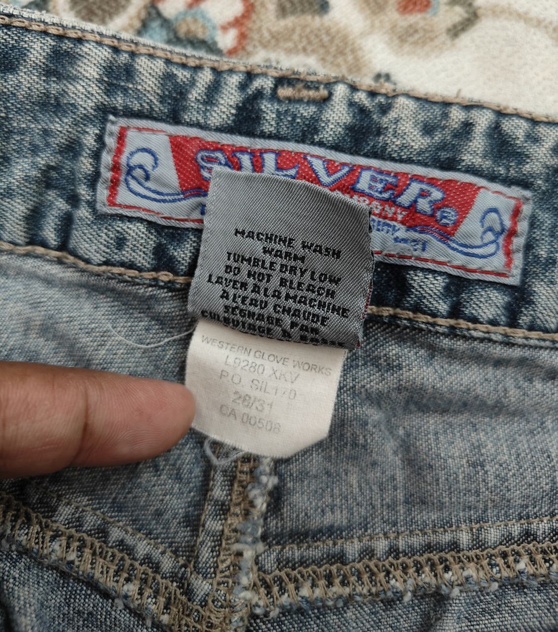 Silver Jeans Co. Silver Jeans Super Flare Denim Size 28" / US 6 / IT 42 - 6 Thumbnail