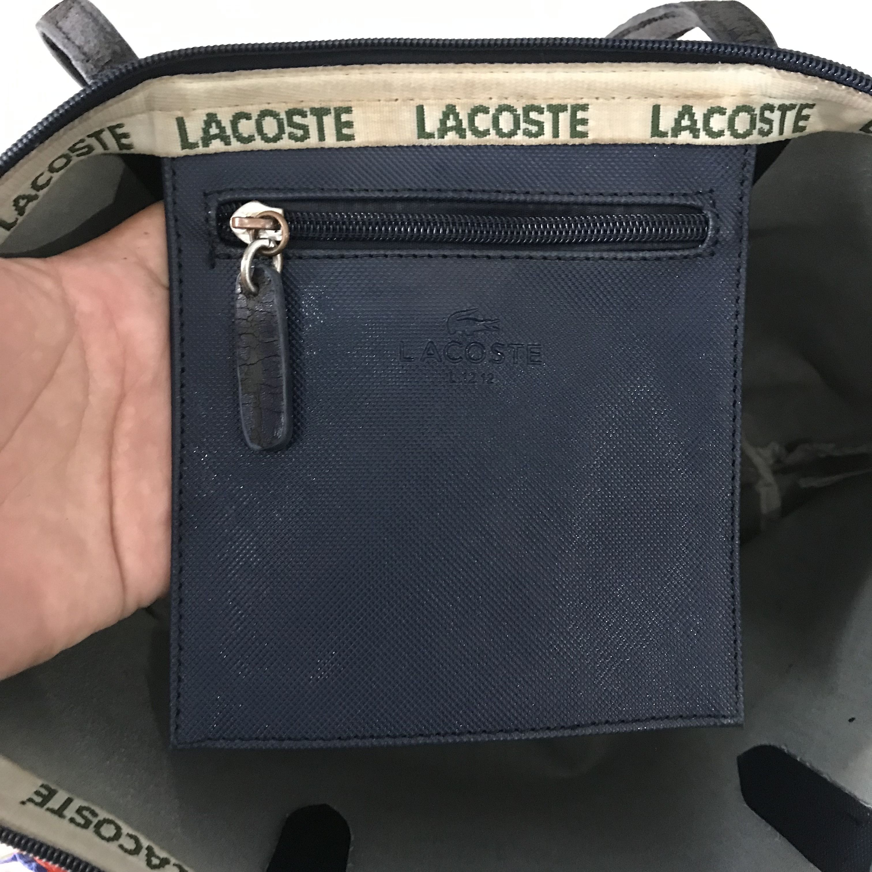Lacoste Lacoste Hand Bag Lacoste L. 12.12 Concept Zip Tote bag Size ONE SIZE - 5 Thumbnail