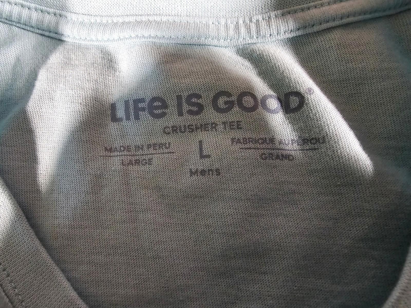 Life is Good Life Is Good L Golf Tshirt Do What You Love Love What You Do Size US L / EU 52-54 / 3 - 3 Thumbnail