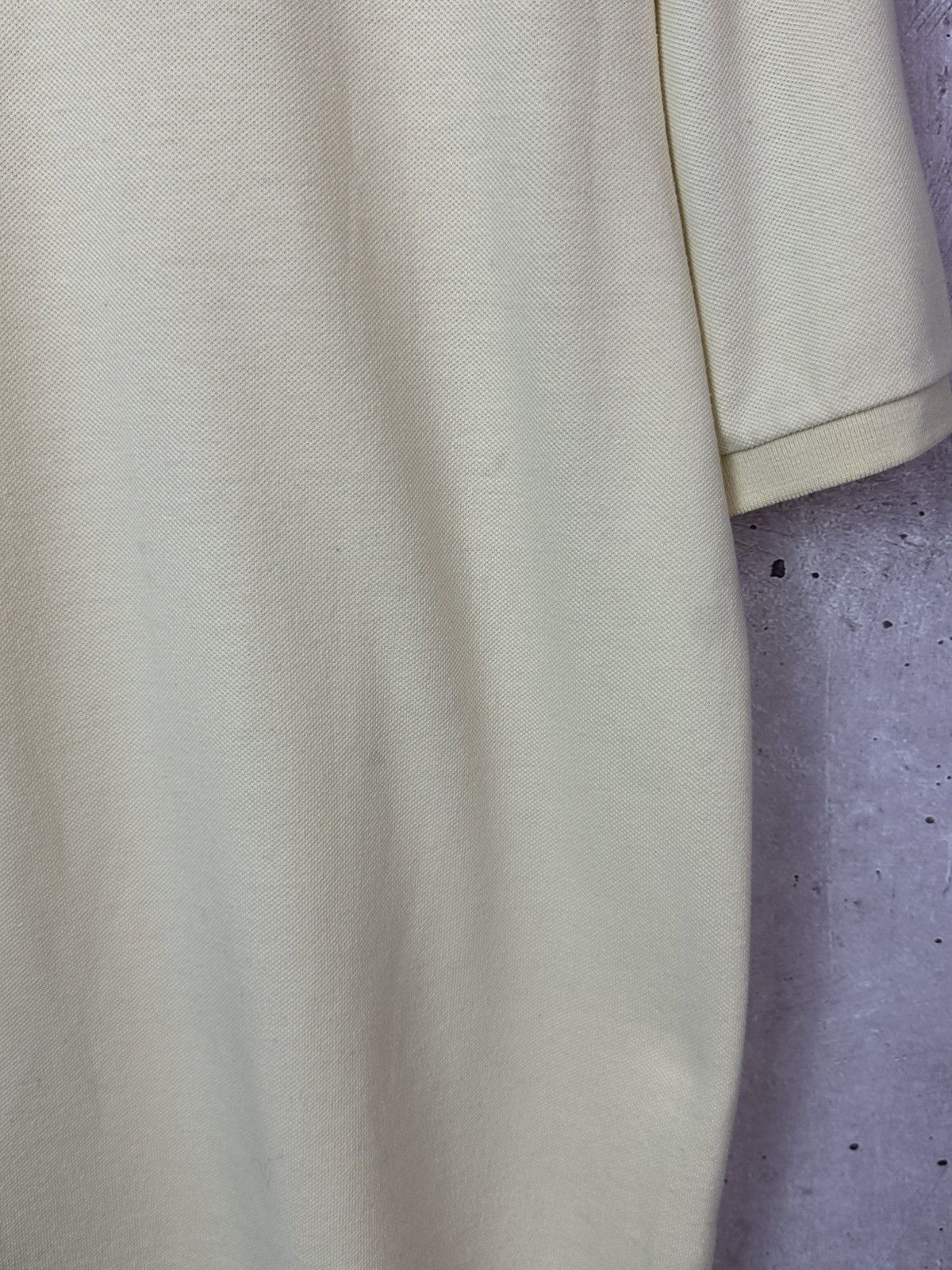 Yves Saint Laurent YSL YvesSaintLaurent Vintage Yellow Cotton Short Sleeve Polo Size US XL / EU 56 / 4 - 12 Thumbnail