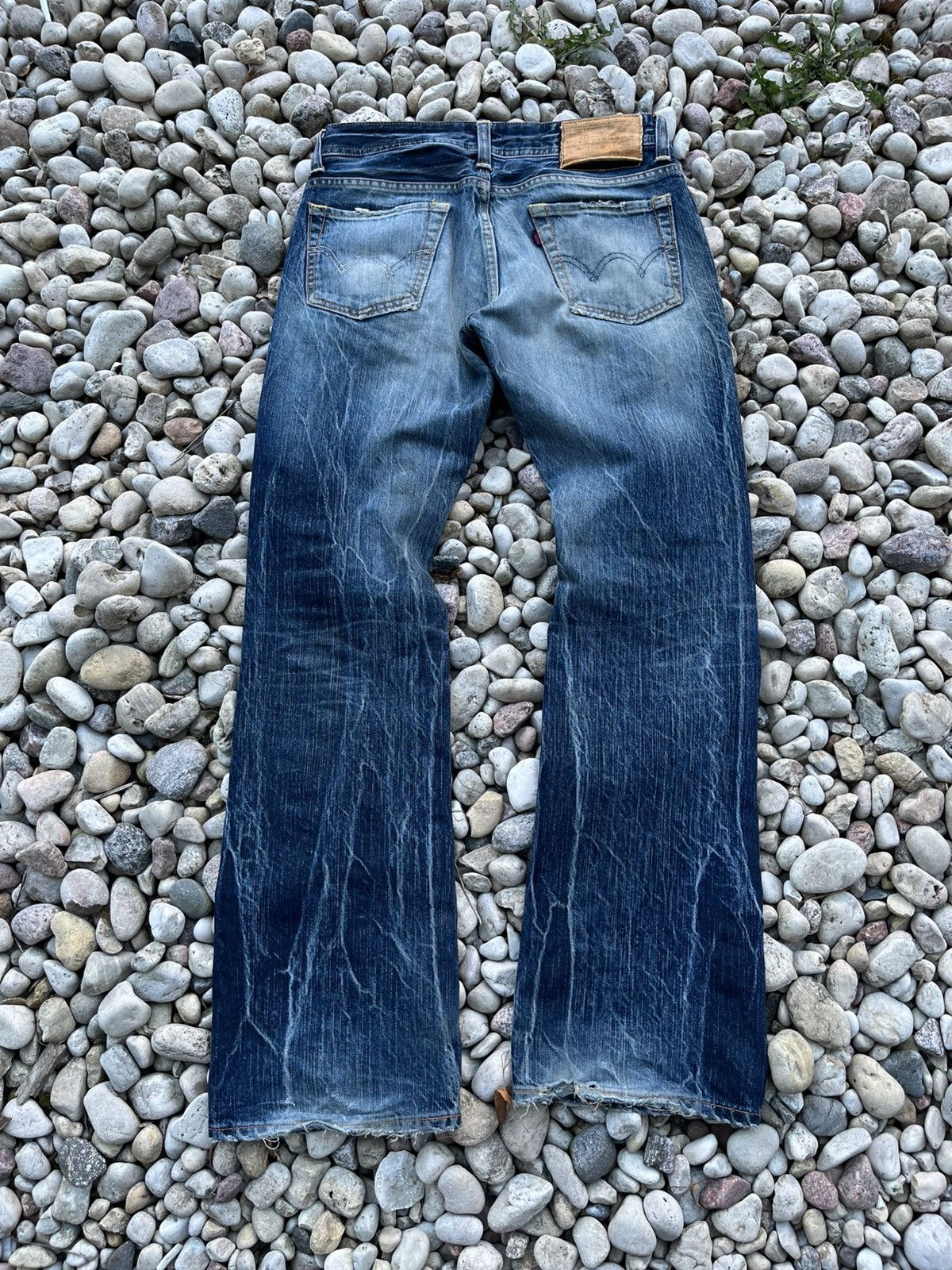 Edwin Vintage Edwin Real Faded Bootcut Jeans Size US 30 / EU 46 - 2 Thumbnail