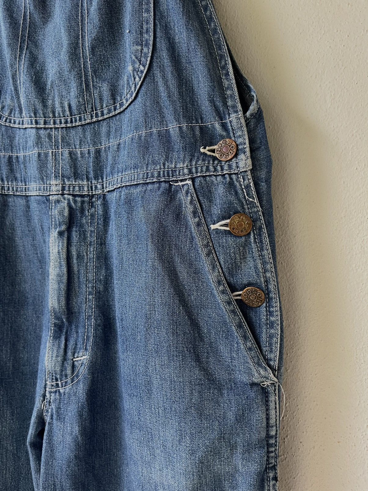 Vintage vintage BOBSON Denim Overalls/ Dungarees Size US 33 - 5 Thumbnail