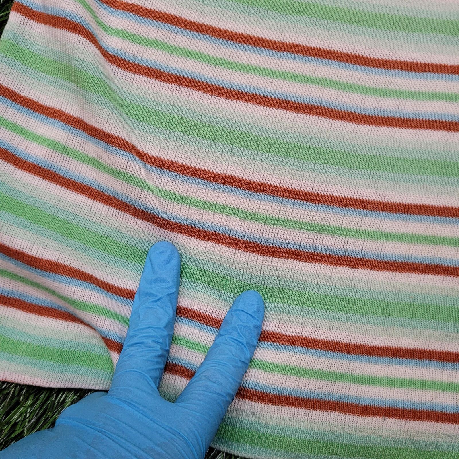 Vintage VTG 70s Striped Tank Top Womens XS S Single Stitch USA Size XS / US 0-2 / IT 36-38 - 2 Thumbnail