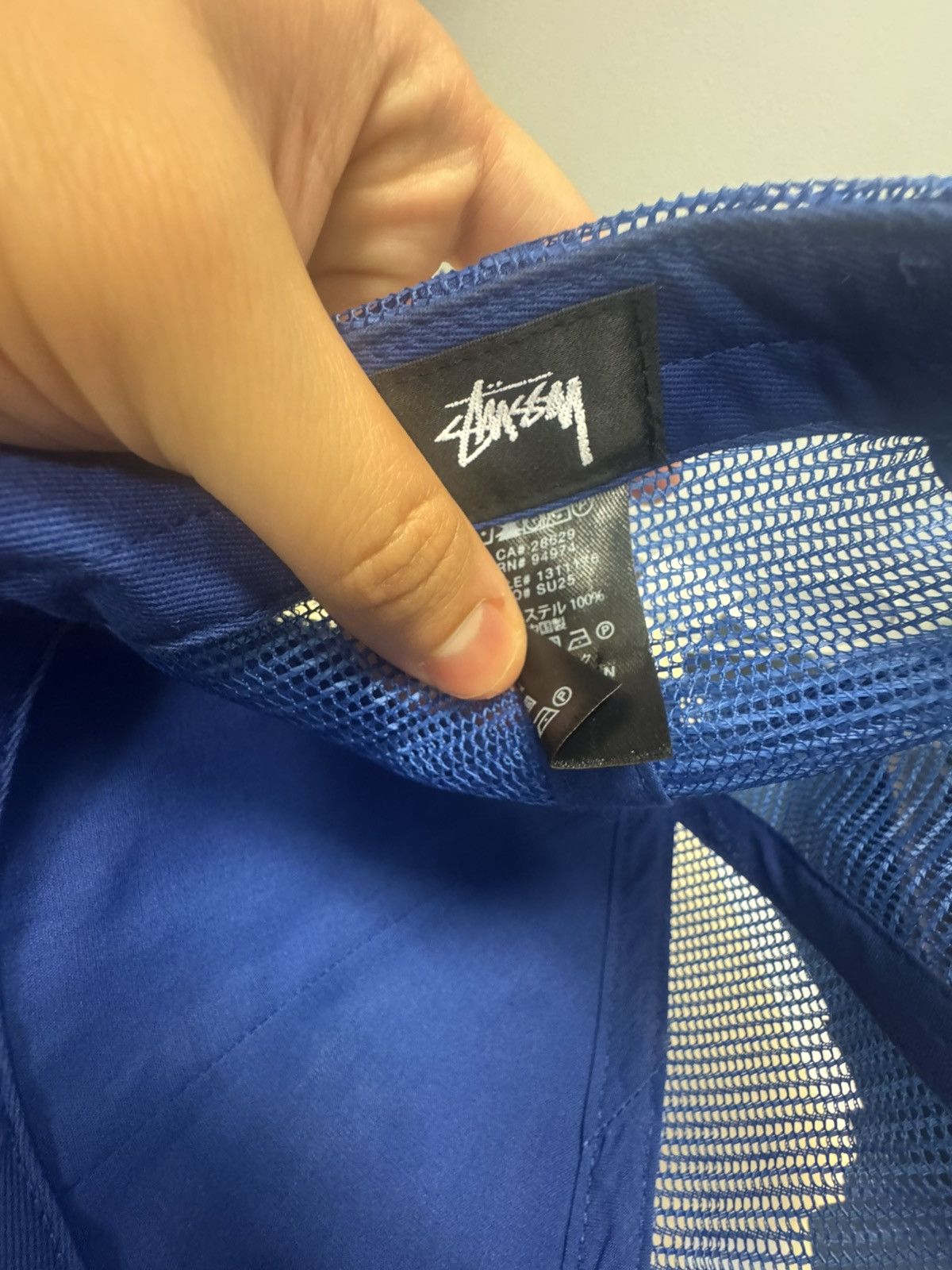 Stussy Stussy Sport Blue Trucker Size ONE SIZE - 5 Thumbnail