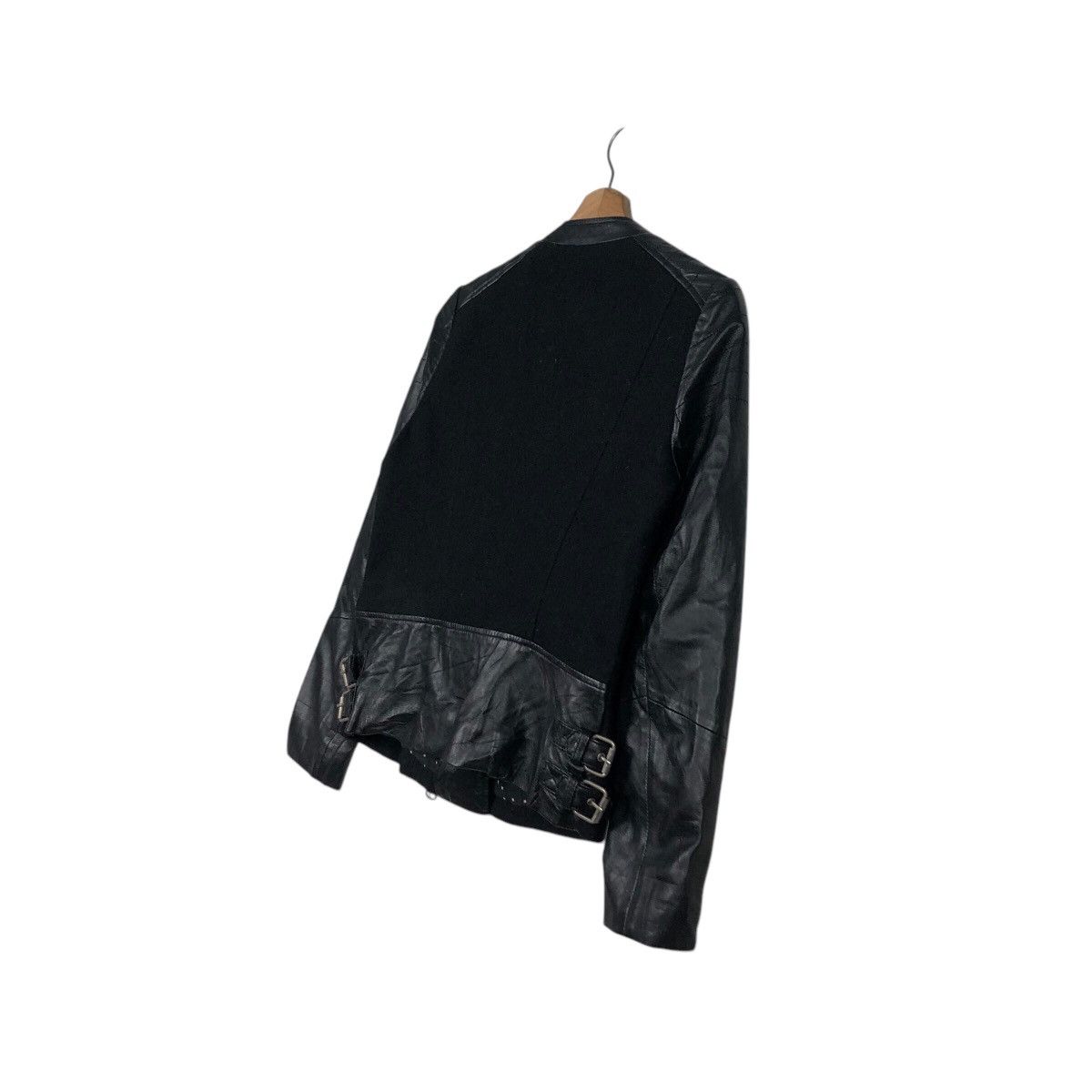 Japanese Brand 📌You & Me Oui Biker Genuine Leather Jacket Cafe Racer Size US M / EU 48-50 / 2 - 11 Thumbnail
