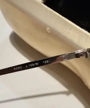 CHANEL Sunglasses 4030 Rimless Rhinestone 4017 Shields