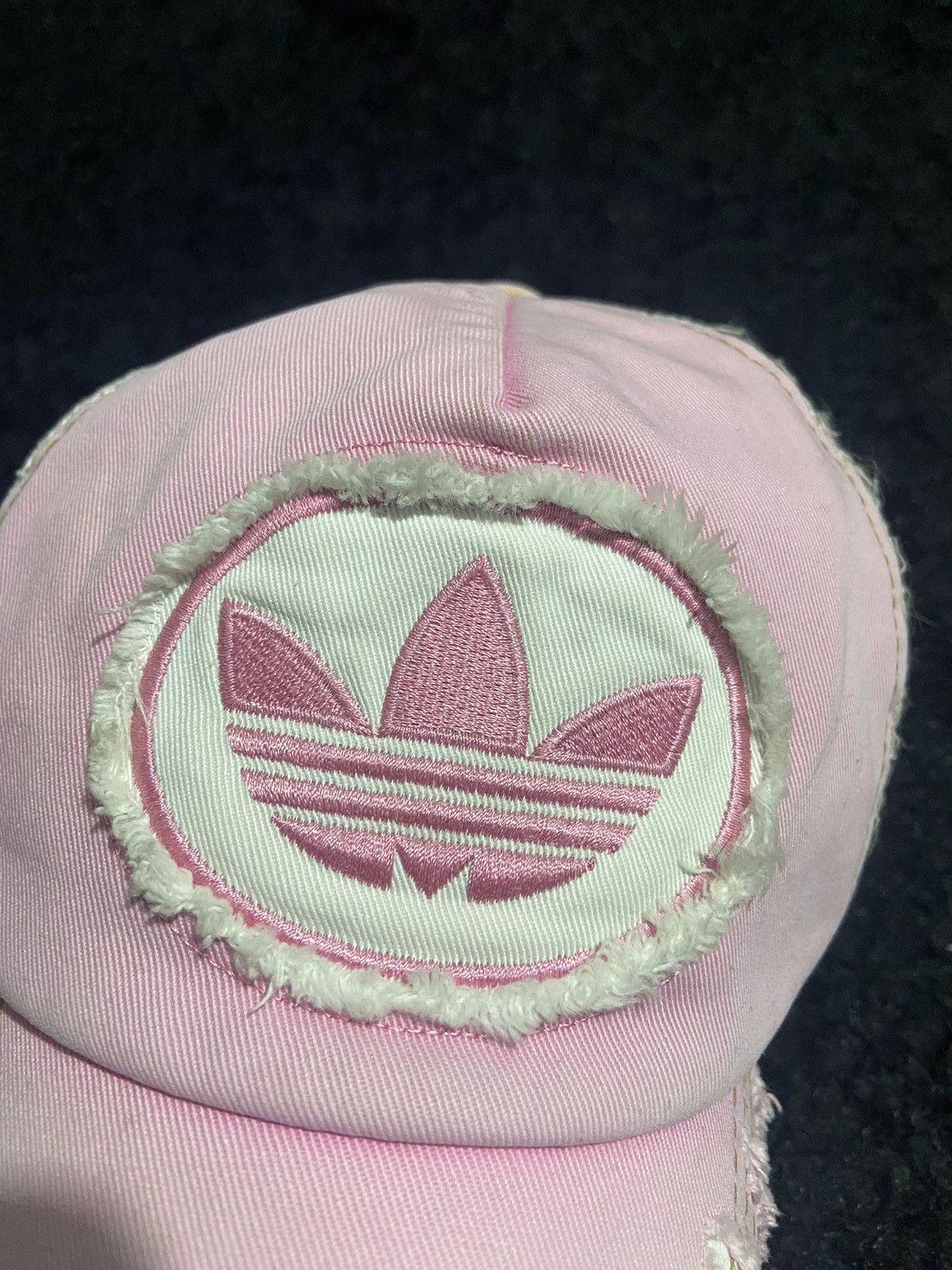 Adidas Vintage 90s ADIDAS trucker hat jaspo Size ONE SIZE - 3 Thumbnail