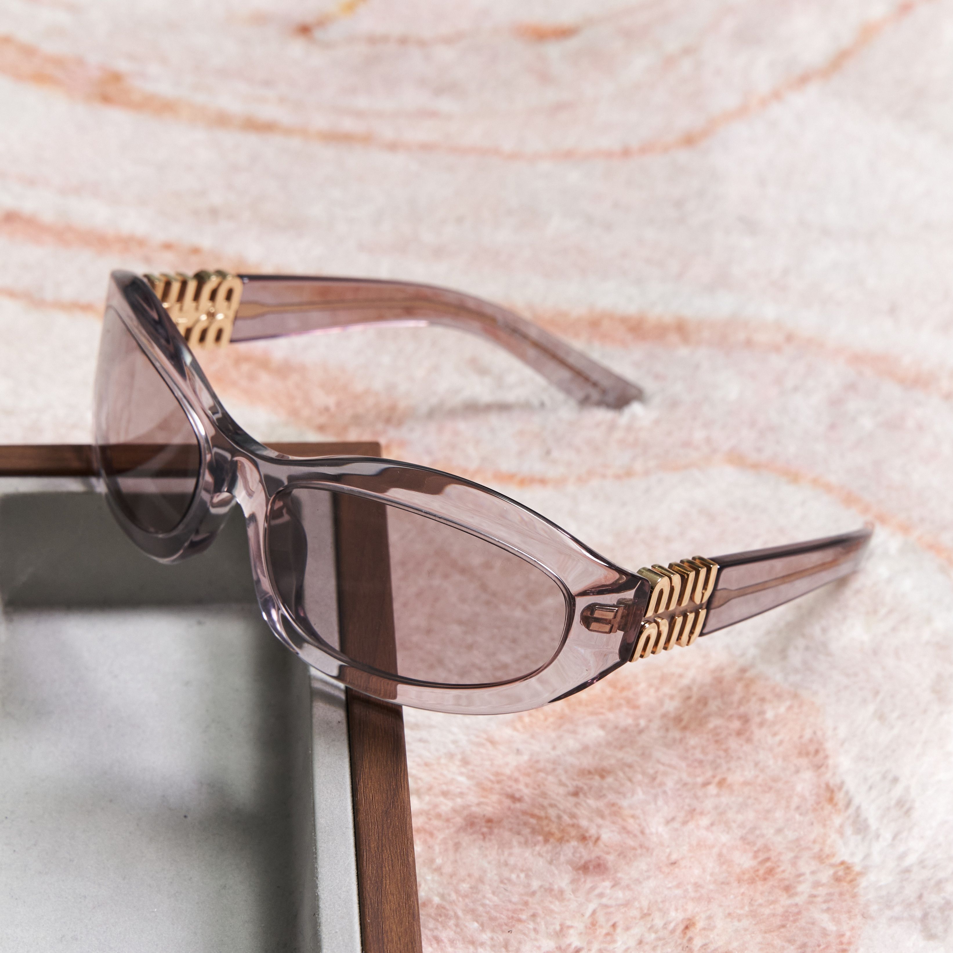 Miu Miu MIU MIU MU 14ZS 12W20I Sunglasses Size ONE SIZE - 1 Thumbnail