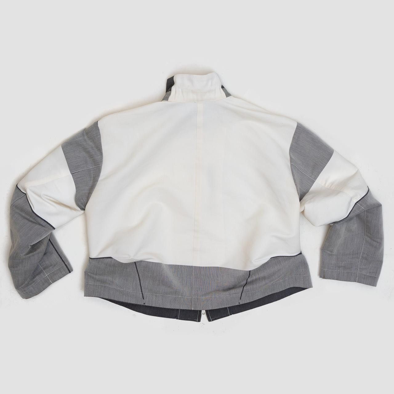 Issey Miyake A-POC spring summer 2005 Cropped Hybrid Jacket Unisex Size US S / EU 44-46 / 1 - 4 Thumbnail