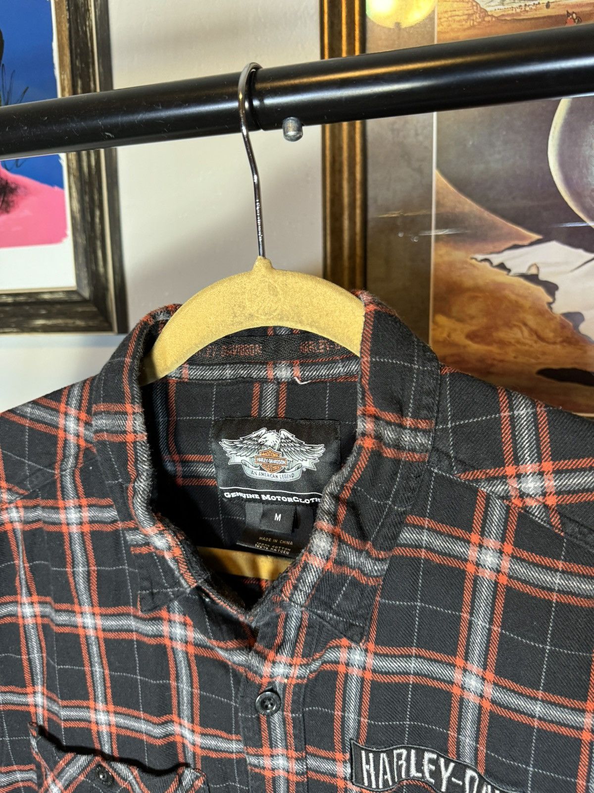 Harley Davidson Vintage Harley Davidson Button Up Shirt Size US M / EU 48-50 / 2 - 4 Thumbnail
