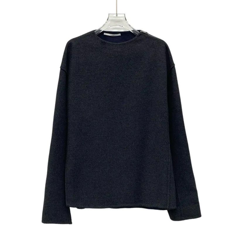 Valentino Valentino Dark Gray Wool Men's Pullover 0089 Size US S / EU 44-46 / 1 - 1 Thumbnail