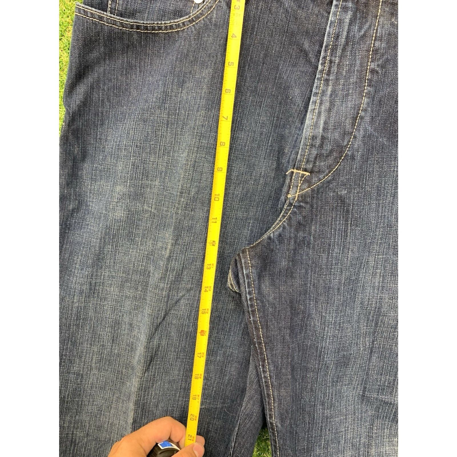 Sean John VINTAGE Sean John Jeans Mens 38 Wide-Leg Denim Baggy Casual 90s Grunge Cyber Hip Hop Size US 38 / EU 54 - 7 Thumbnail
