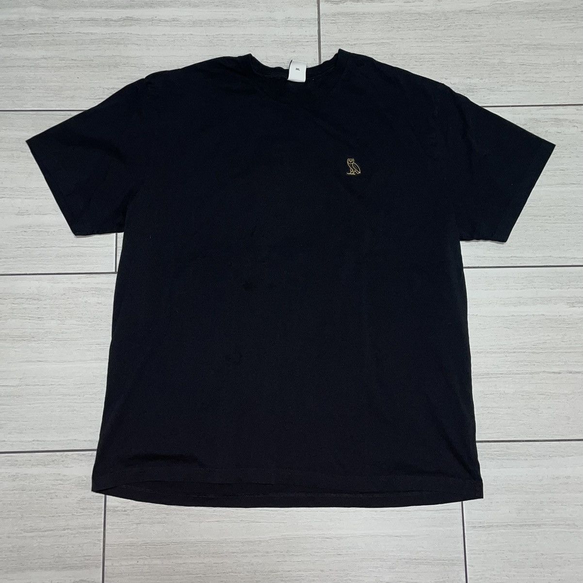 Image of Octobers Very Own Ovo 3Xl Owl Logo in Black, Men's (Size 2XL)