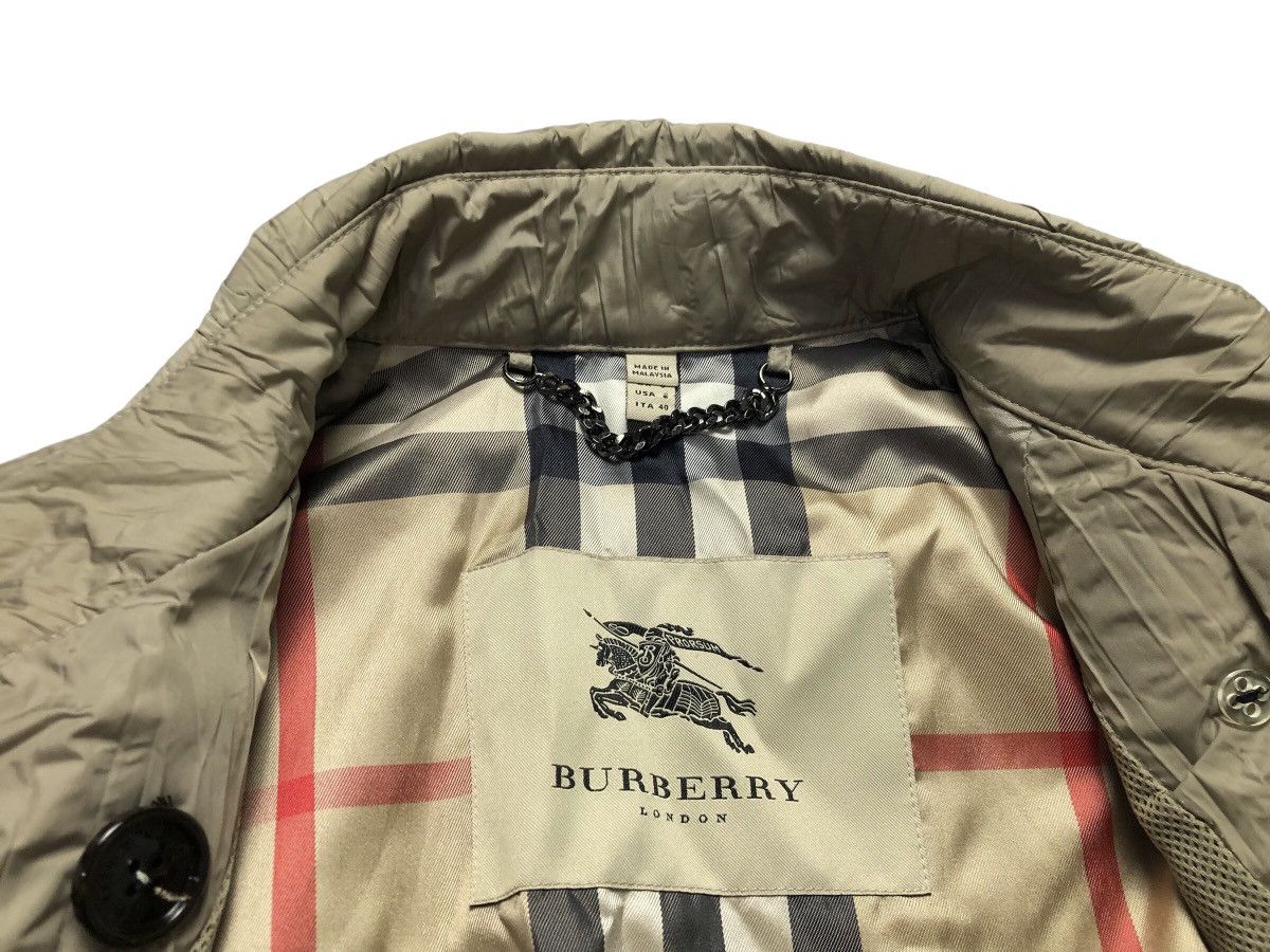 Burberry Burberry double breasted wrinkle trench coat Size S / US 4 / IT 40 - 5 Thumbnail