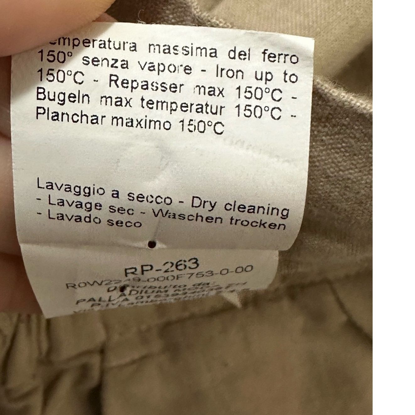120% Lino 120 Lino beige linen pull on pants size 42 - Small Size 32" / US 10 / IT 46 - 6 Thumbnail