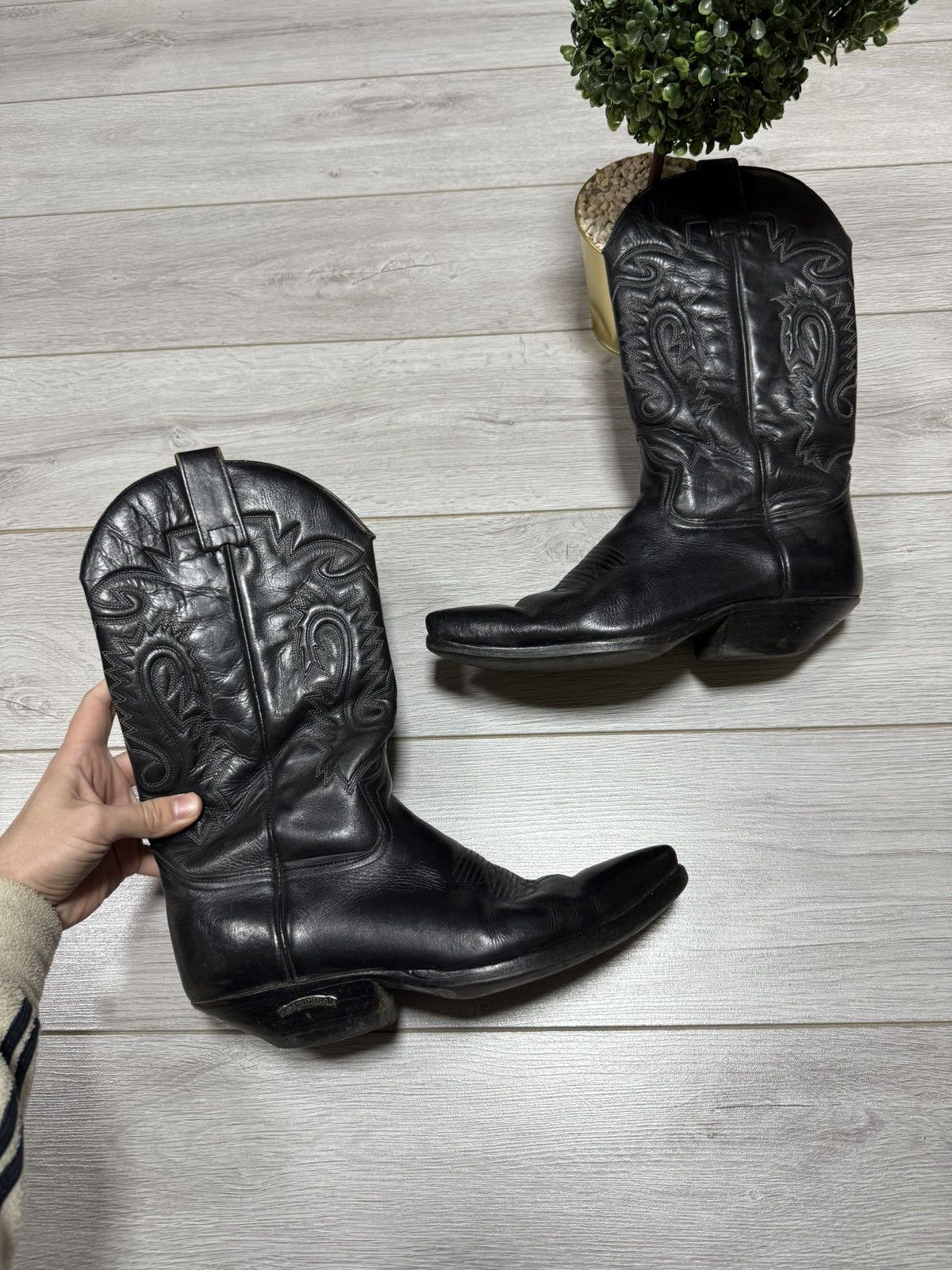 Sendra western vintage high boots patterns cowboy