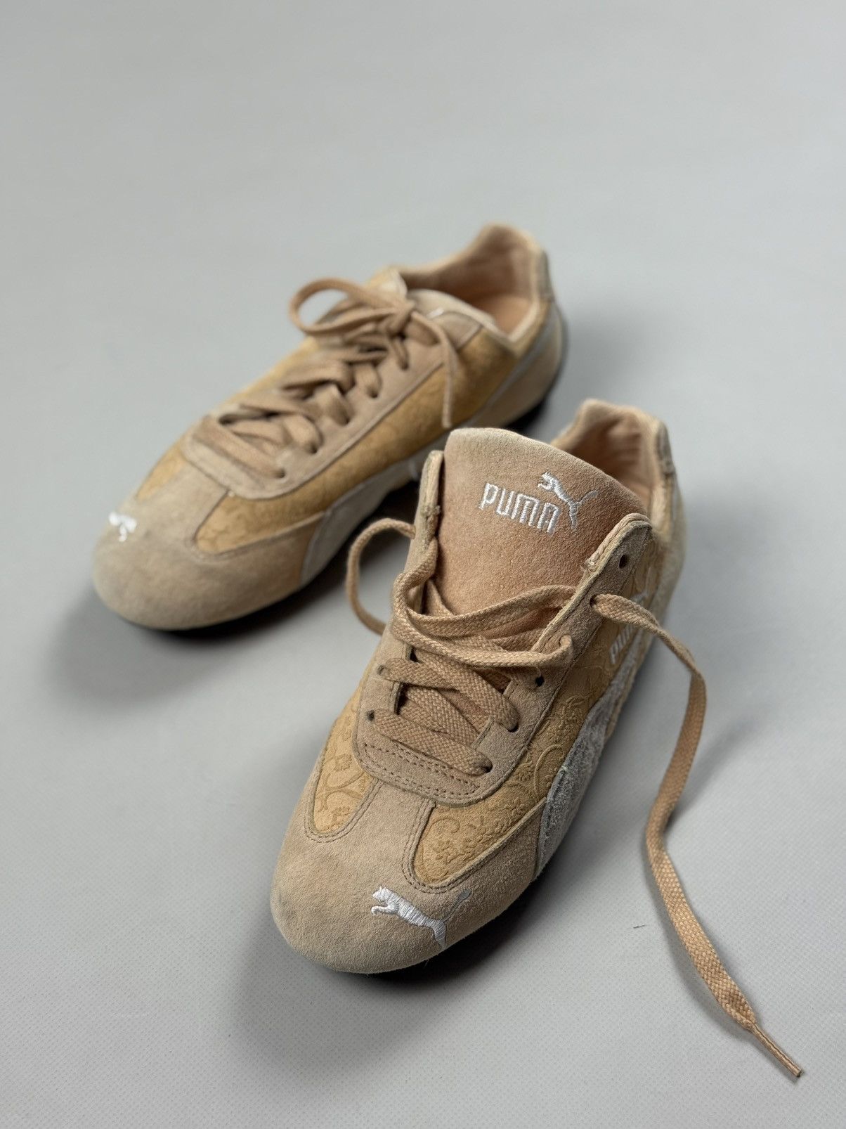 Puma Puma Speedcat Vintage Ladies Suede Low Top Sneakers Shoes Size US 6.5 / IT 36.5 - 25 Thumbnail