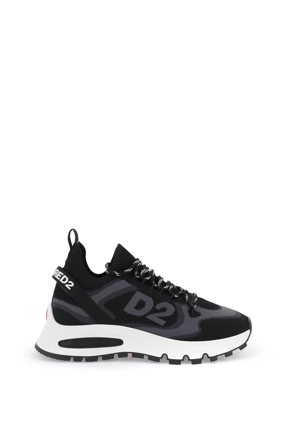 image of Dsquared2 O1S22I1N0124 Run Ds2 Sneakers In Black, Men's (Size 10)