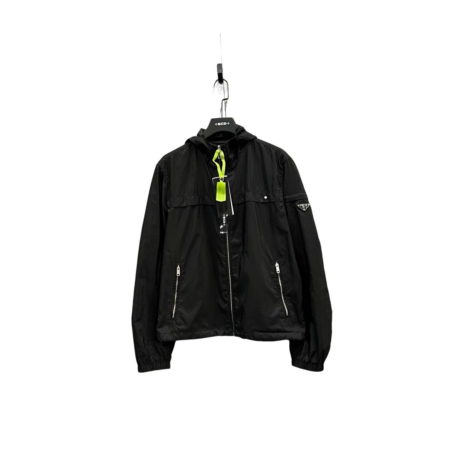 Prada Prada Triangle Logo Hooded Jacket Size L Size US L / EU 52-54 / 3 - 1 Thumbnail