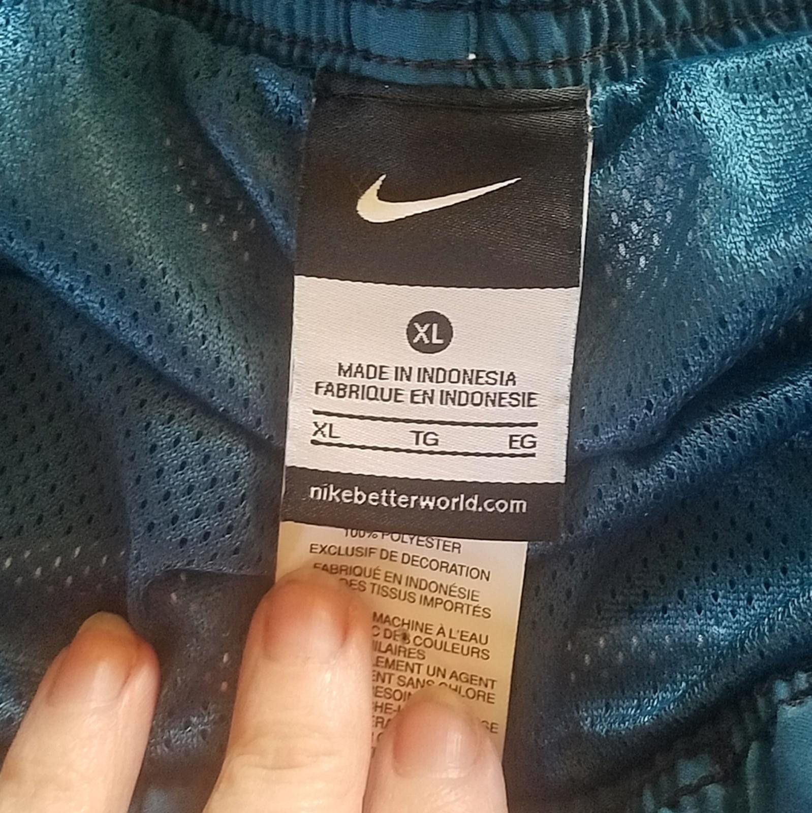 Nike Nike Blue and Orange Striped Shorts Size XL Size US 36 / EU 52 - 3 Thumbnail