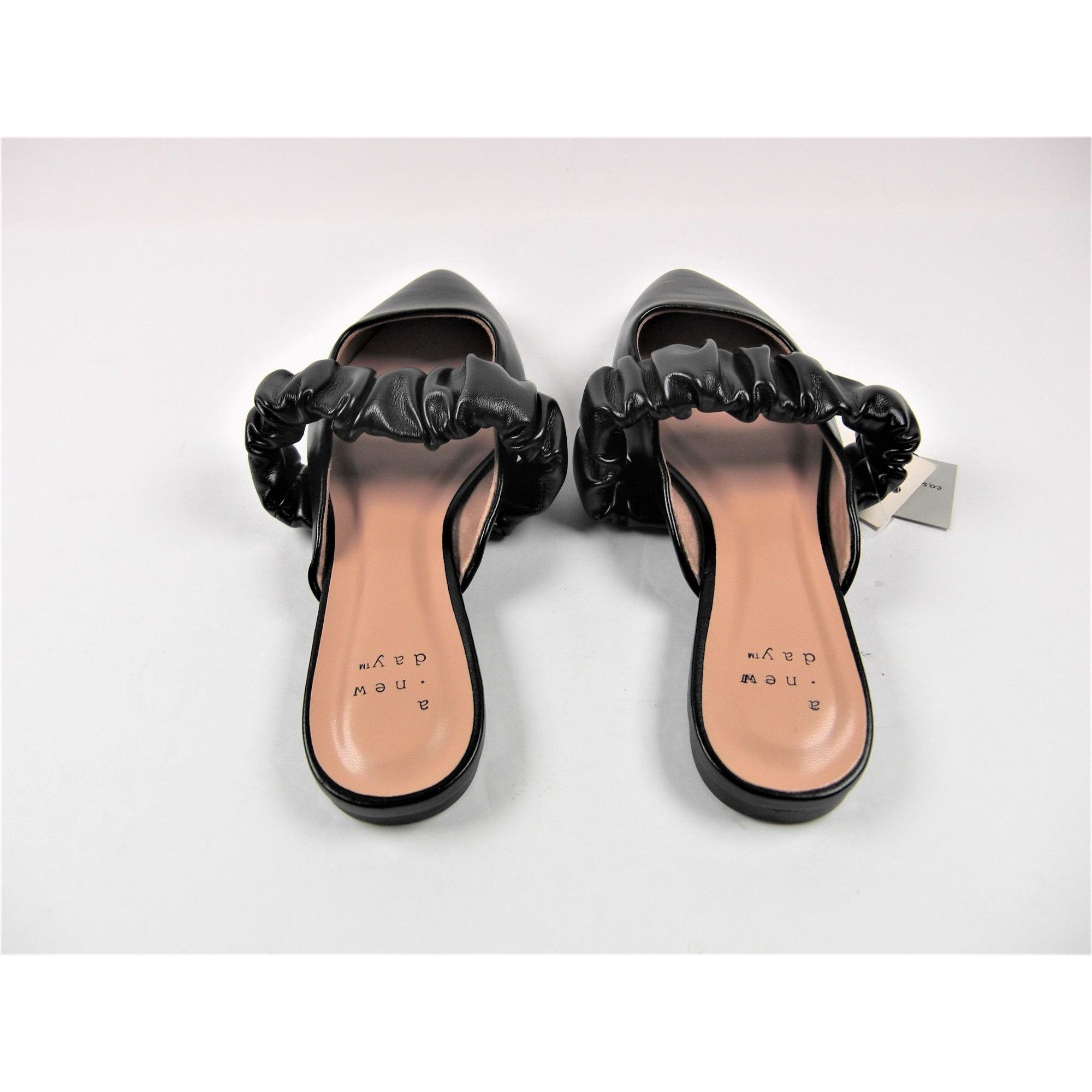 Other A New Day Women's Slides Sandals "CELESTE" Black Shoes Size Size US 6.5 / IT 36.5 - 4 Thumbnail