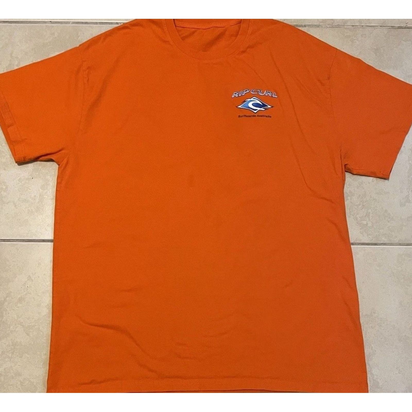Quiksilver VINTAGE Rip Curl Australia Faded Shirt XL Surf Skate Grunge Billabong OP TC 90s Y2K Shirt Men XL Orange Graphic Tee Beach Ocean 90s Grunge Rock USA Size US XL / EU 56 / 4 - 2 Thumbnail