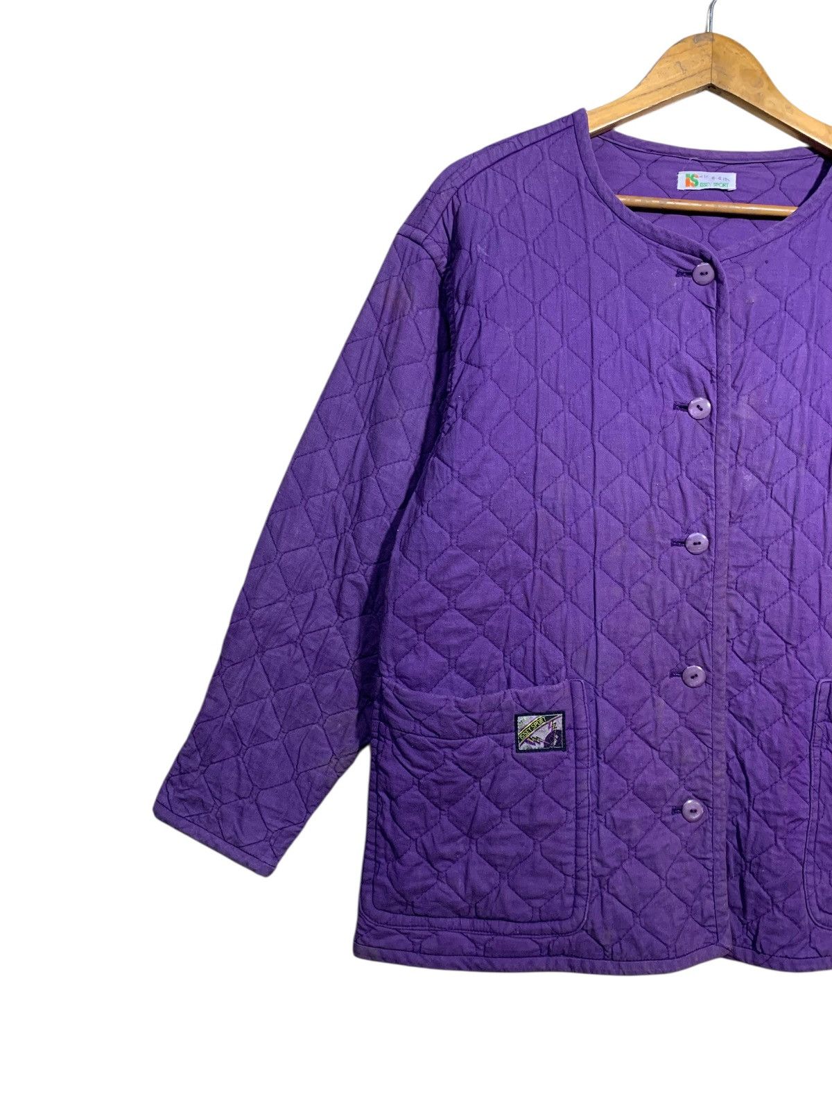 Issey Miyake 🔥VTG 80S ISSEY SPORTS COTTON QUILTED JACKET Size M / US 6-8 / IT 42-44 - 2 Thumbnail