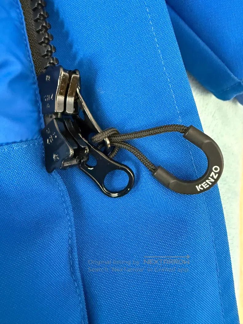 Kenzo Kenzo Men's Puffer Jacket, Blue, Classic Style Size US L / EU 52-54 / 3 - 7 Thumbnail