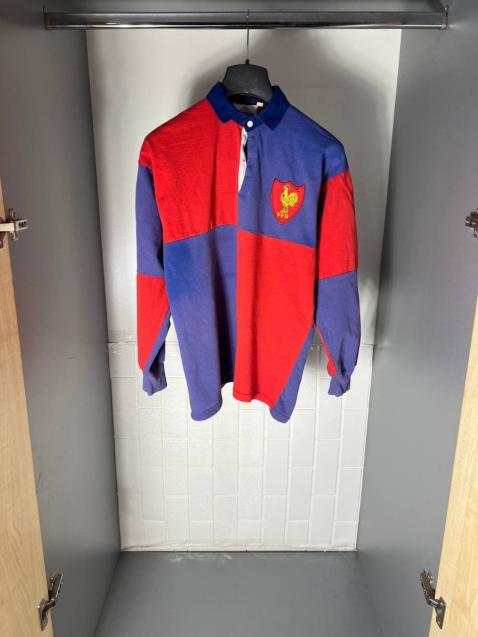 Canterbury of New Zealand VINTAGE COTTON TRADERS OXFORD FRANCE RUGBY JERSEY RETRO 90s Size US S / EU 44-46 / 1 - 1 Thumbnail