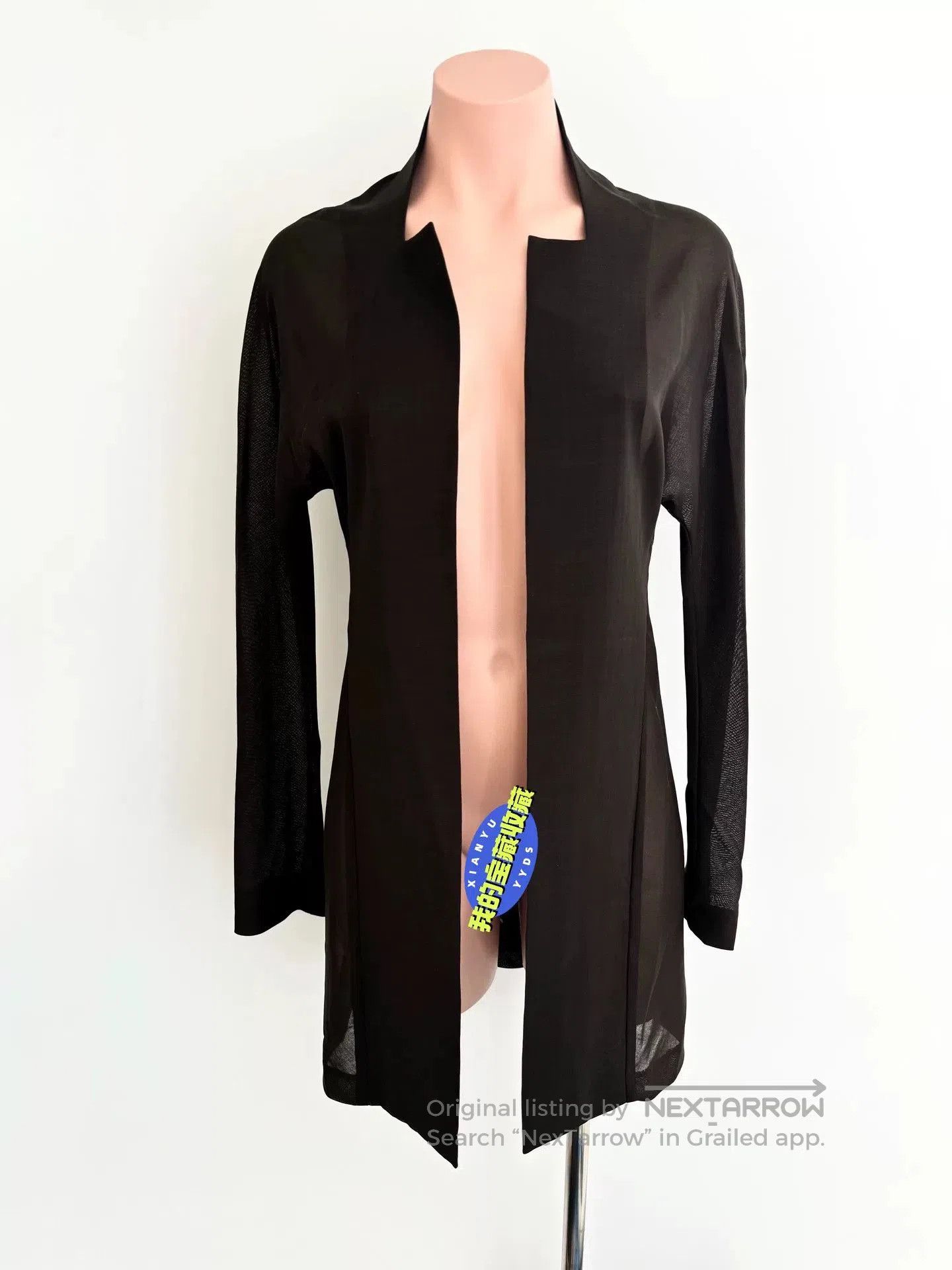 Yohji Yamamoto Yohji Yamamoto Long Coat for Women. Size S / US 4 / IT 40 - 2 Thumbnail