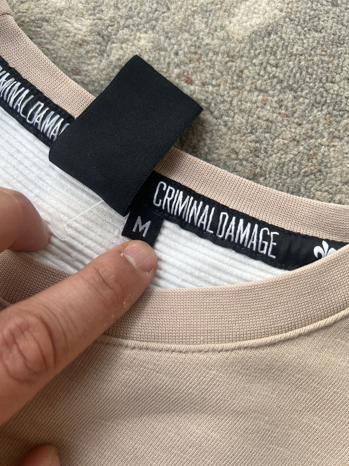 Criminal Damage Criminal Damage Vintage Sweatshirt Size US M / EU 48-50 / 2 - 4 Thumbnail