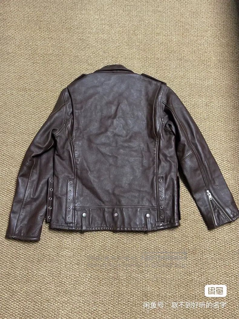 Neighborhood Neighborhood Motorcycle Leather Jacket Size US S / EU 44-46 / 1 - 2 Thumbnail