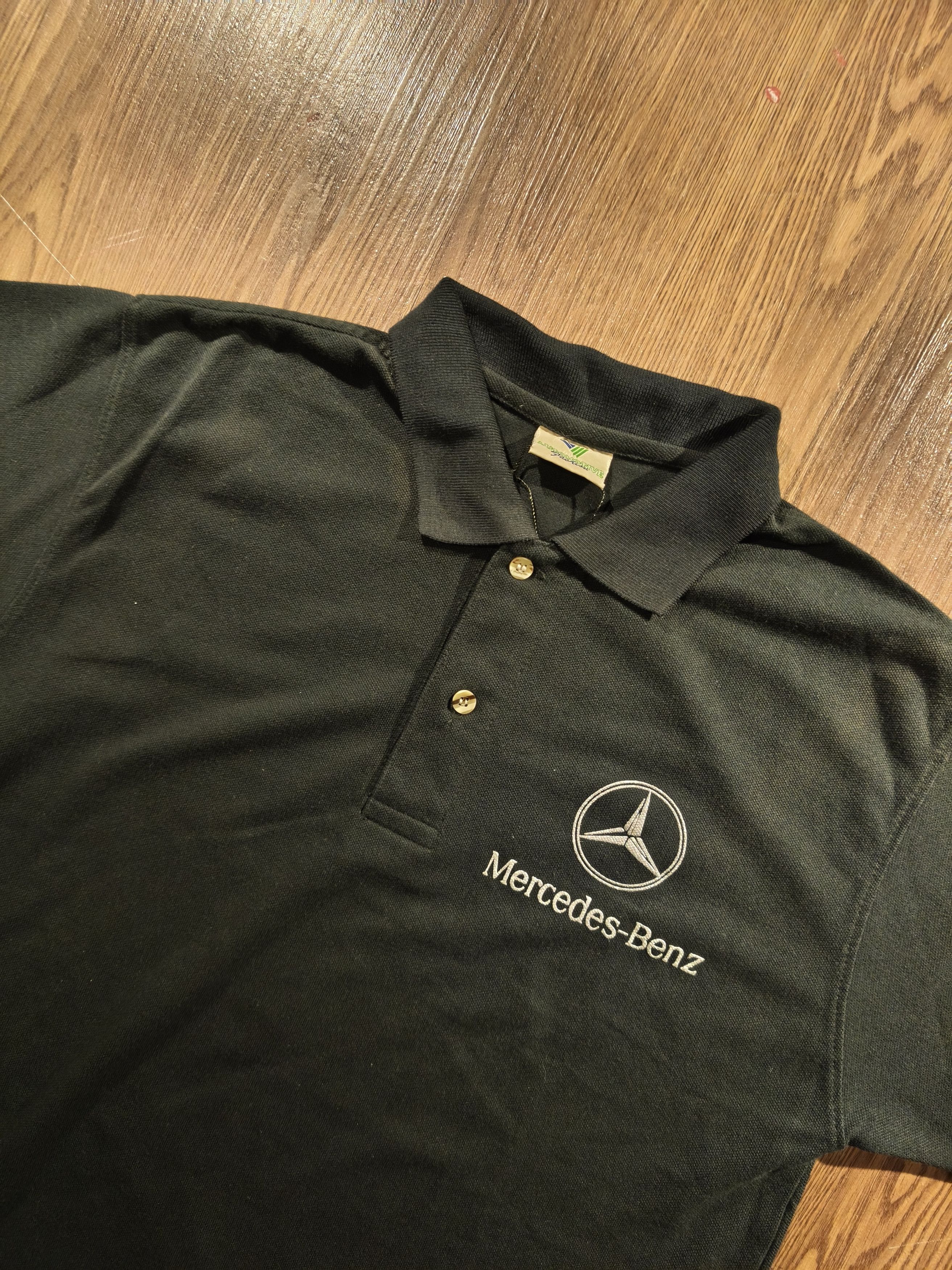 Mercedes-Benz Mercedes-Benz Logo Poloshirt Size US M / EU 48-50 / 2 - 2 Thumbnail