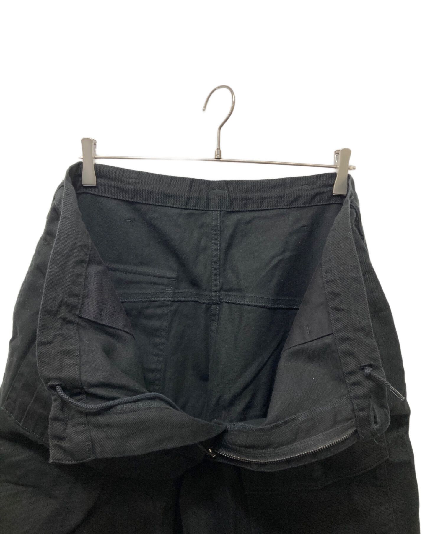 Yohji Yamamoto BLACK Scandal Yohji Yamamoto KATSURAGI TACK STRING PANTS Size US 37 - 8 Thumbnail