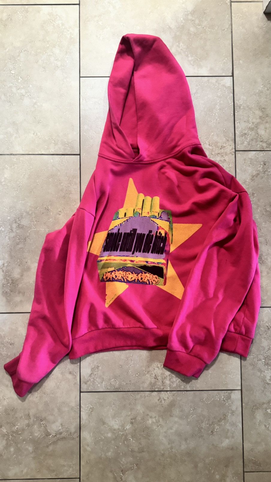 Designer Droland Miller Pink V3 ‘Smoke’ Hoodie Size US L / EU 52-54 / 3 - 5 Thumbnail