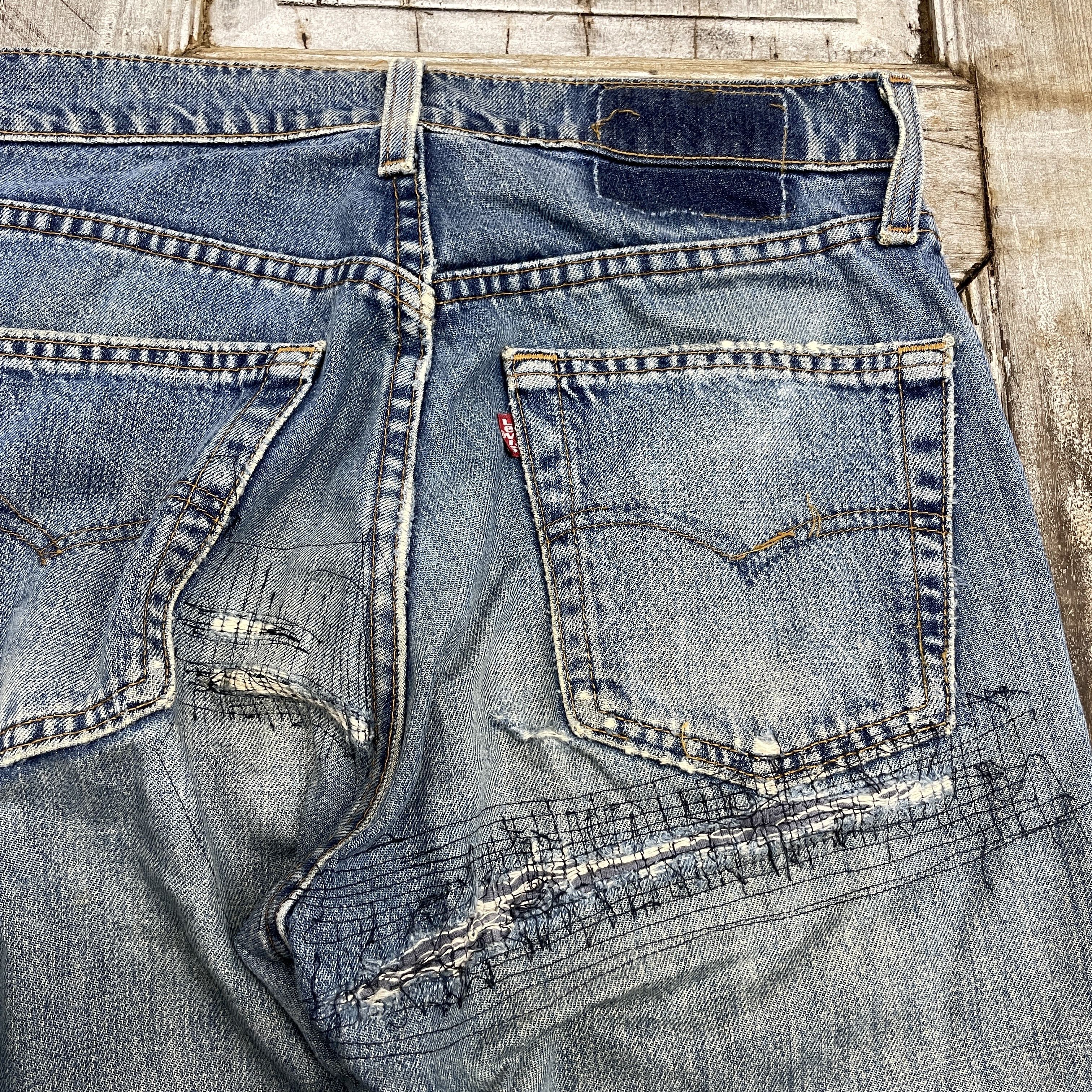Levi's × Vintage Vintage Levi's 519 Faded Jeans- WC327 Size US 28 / EU 44 - 6 Thumbnail