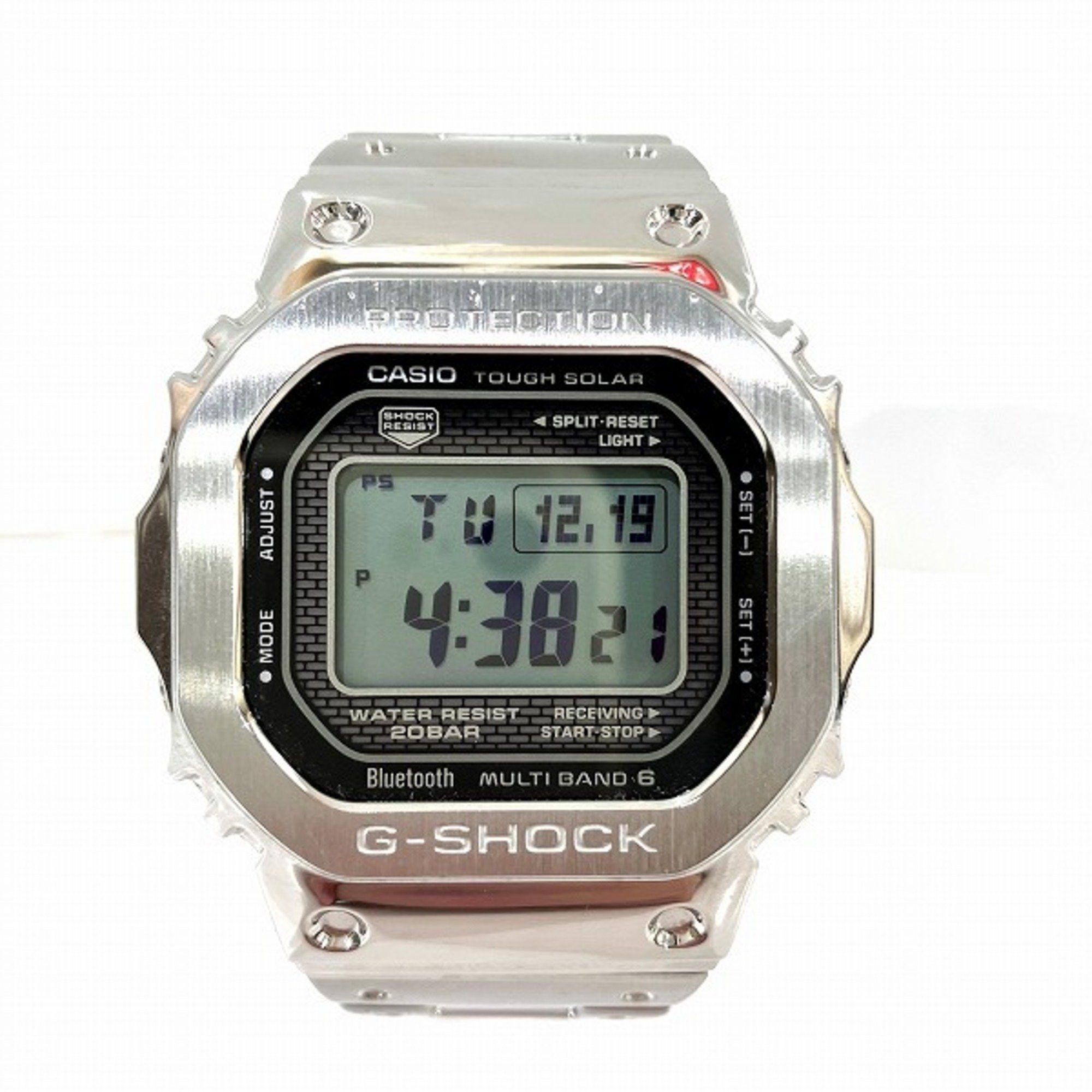 image of Casio G-Shock Gmw-B5000 Radio Solar Watch Men's in Silver