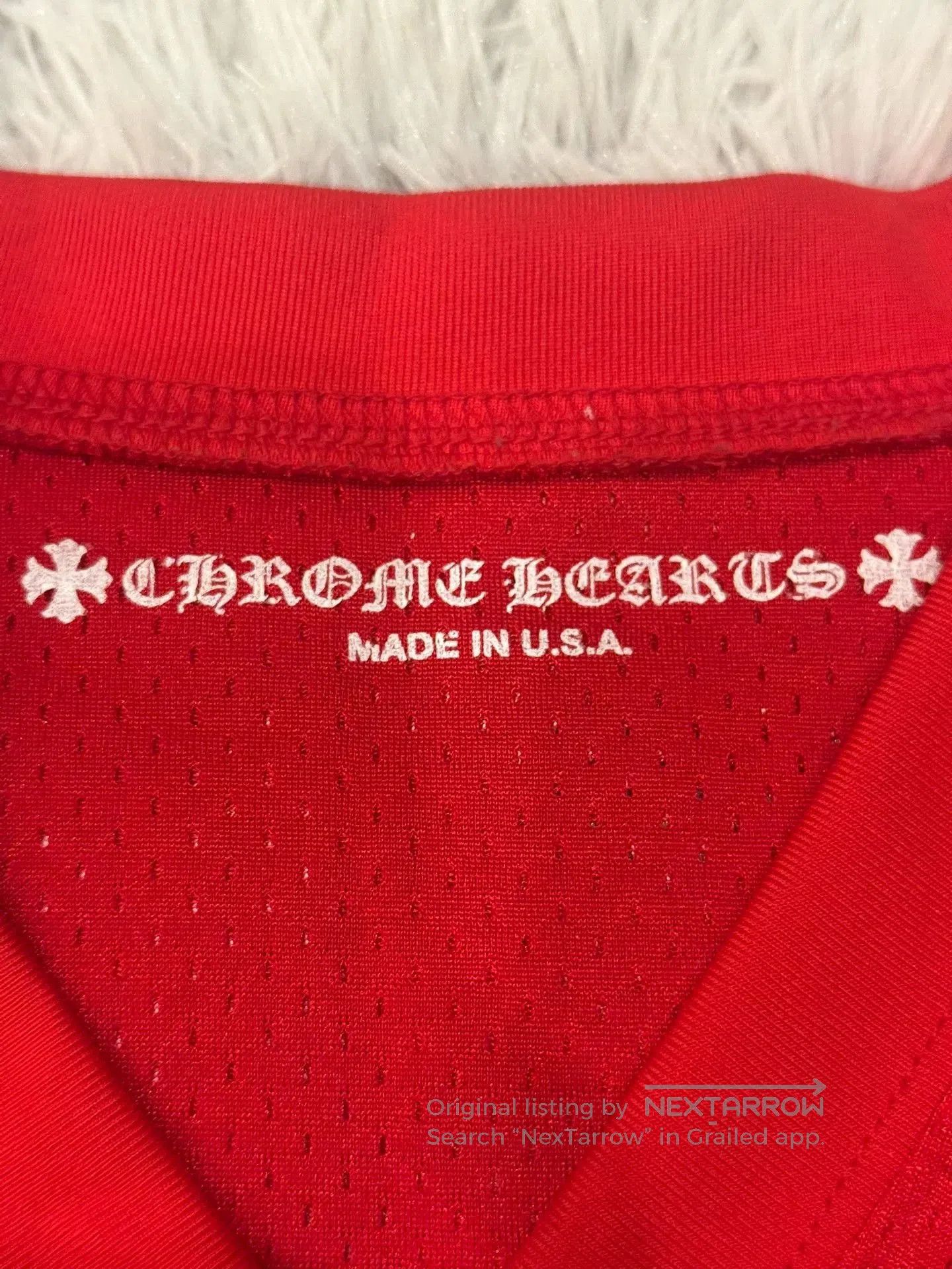 Chrome Hearts Chrome Hearts Red Graffiti Hockey Jersey. Size US M / EU 48-50 / 2 - 2 Thumbnail