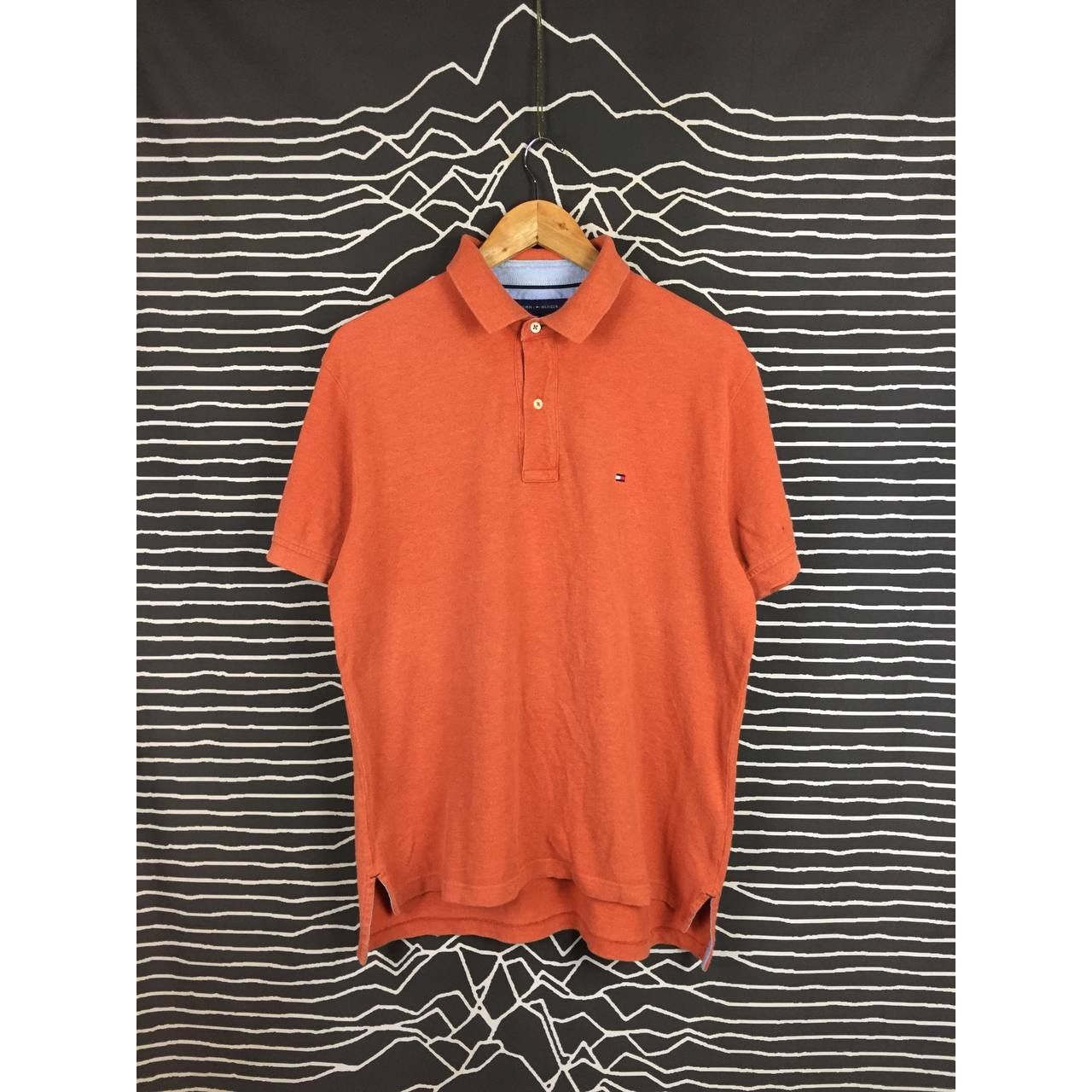 Tommy Hilfiger × Vintage Tommy Hilfiger Embroidered Logo Casual Mesh Polo Tee Size US M / EU 48-50 / 2 - 2 Thumbnail