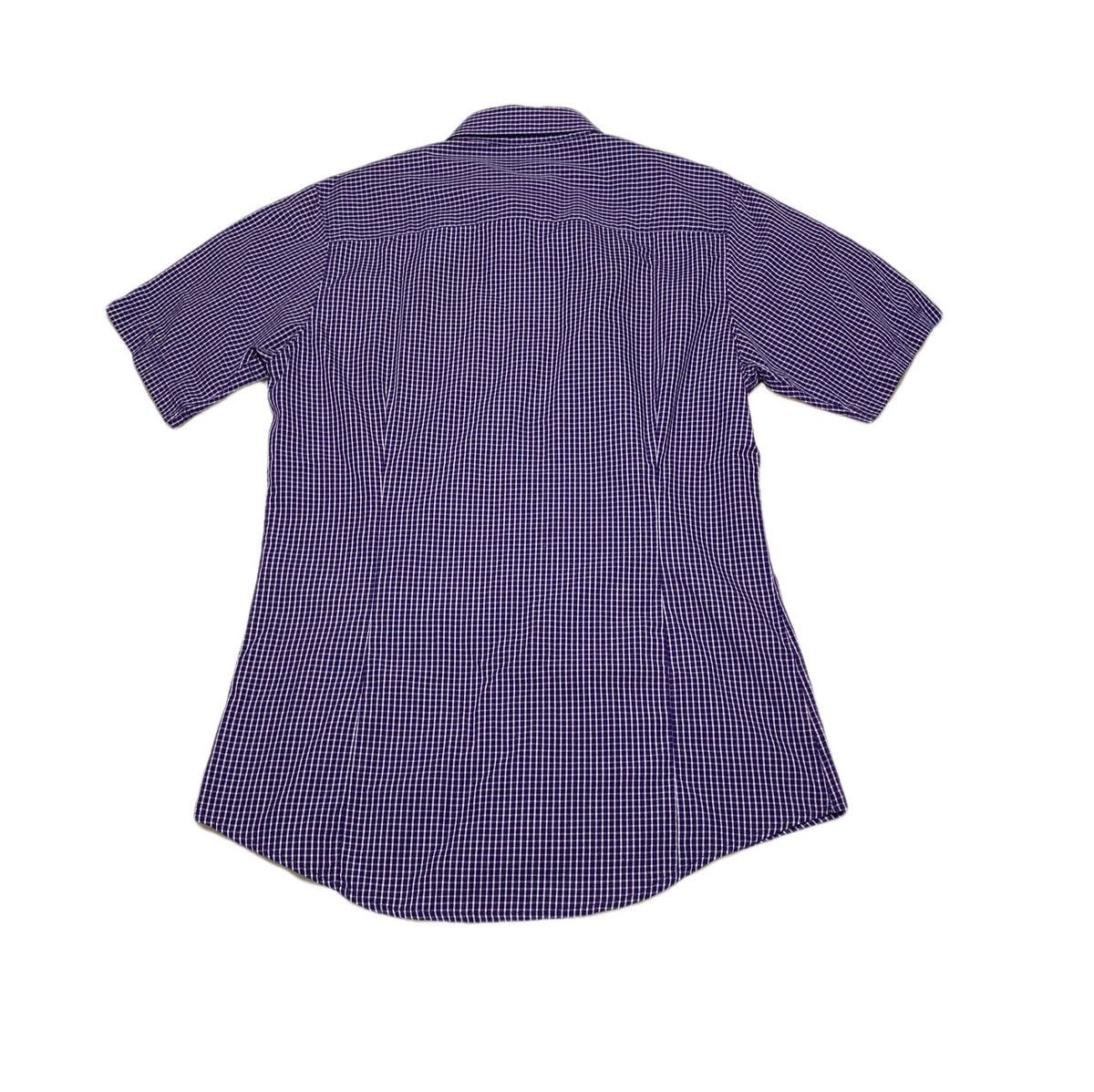 Vintage Purple TCU Striped Button Up Shirt Size US M / EU 48-50 / 2 - 2 Thumbnail