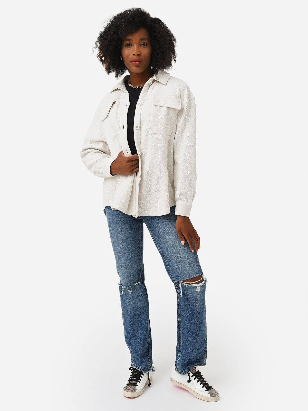 Z Supply Z SUPPLY AUSTEN WASHED SHIRT JACKET Size XS / US 0-2 / IT 36-38 - 9 Thumbnail