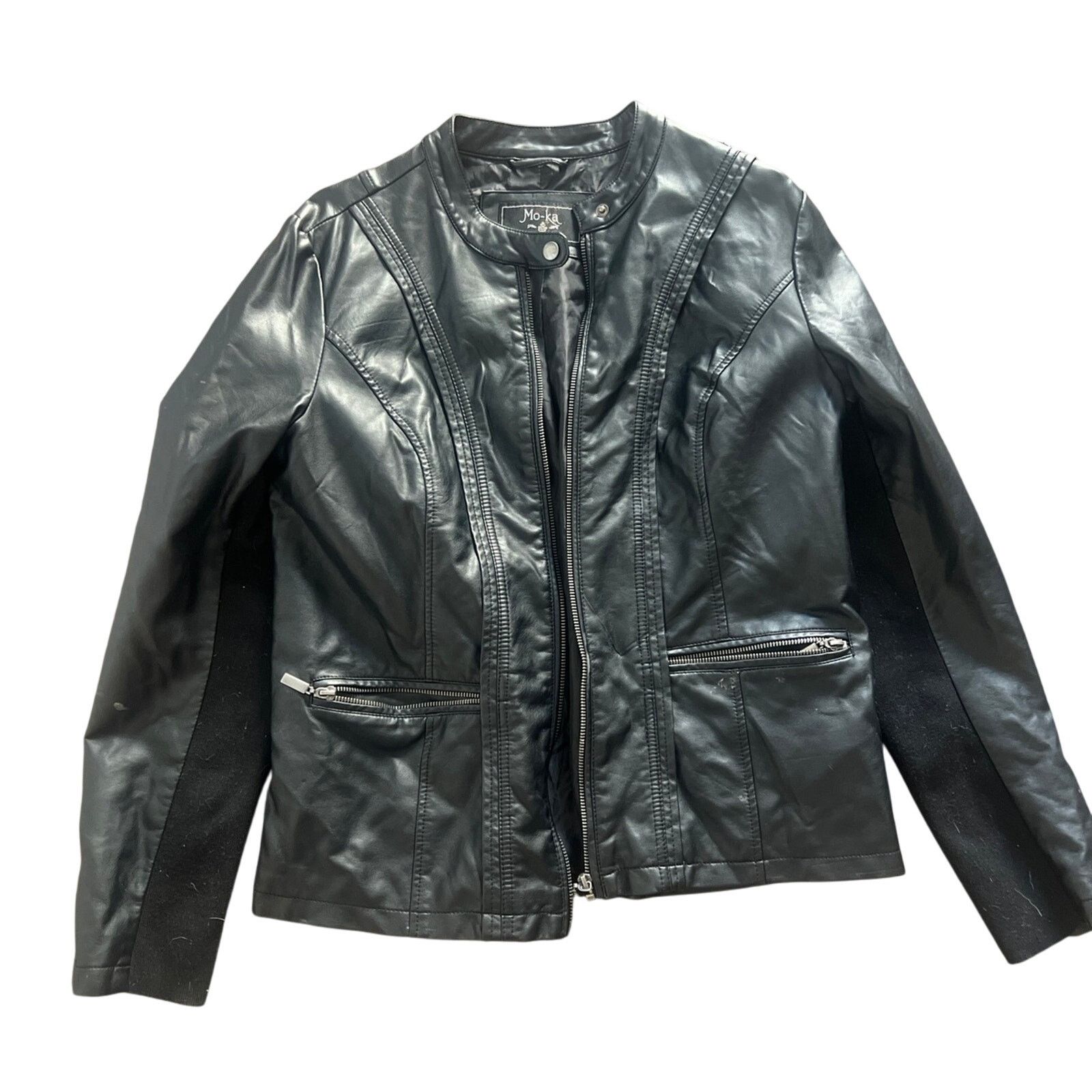 Other Mo-Ka Faux Leather Jacket Size L / US 10 / IT 46 - 1 Thumbnail