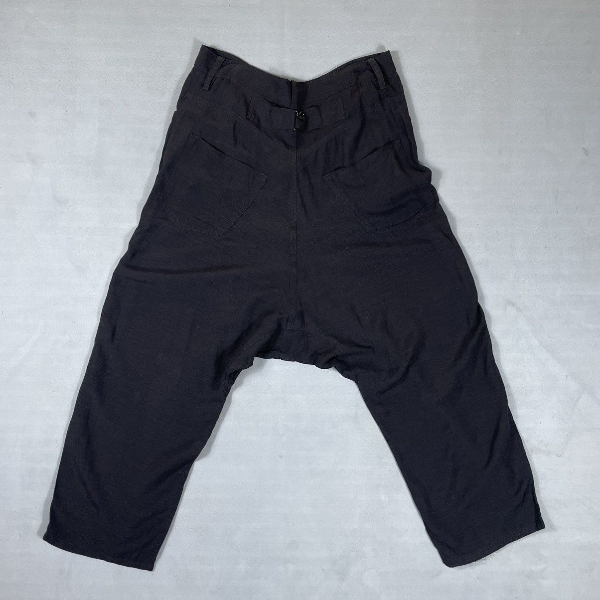 Y's Y’s -YOHJI YAMAMOTO CINCH BACK PANTS Size US 32 / EU 48 - 11 Thumbnail