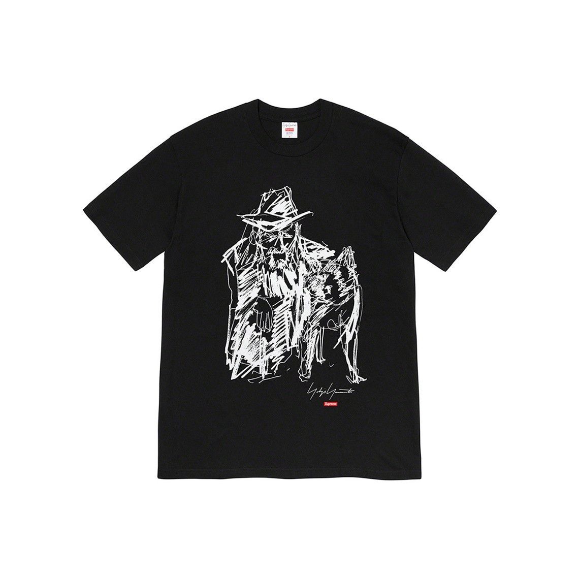 Supreme Supreme x Yohji Yamamoto Sketch T-Shirt Size M Size US M / EU 48-50 / 2 - 1 Thumbnail