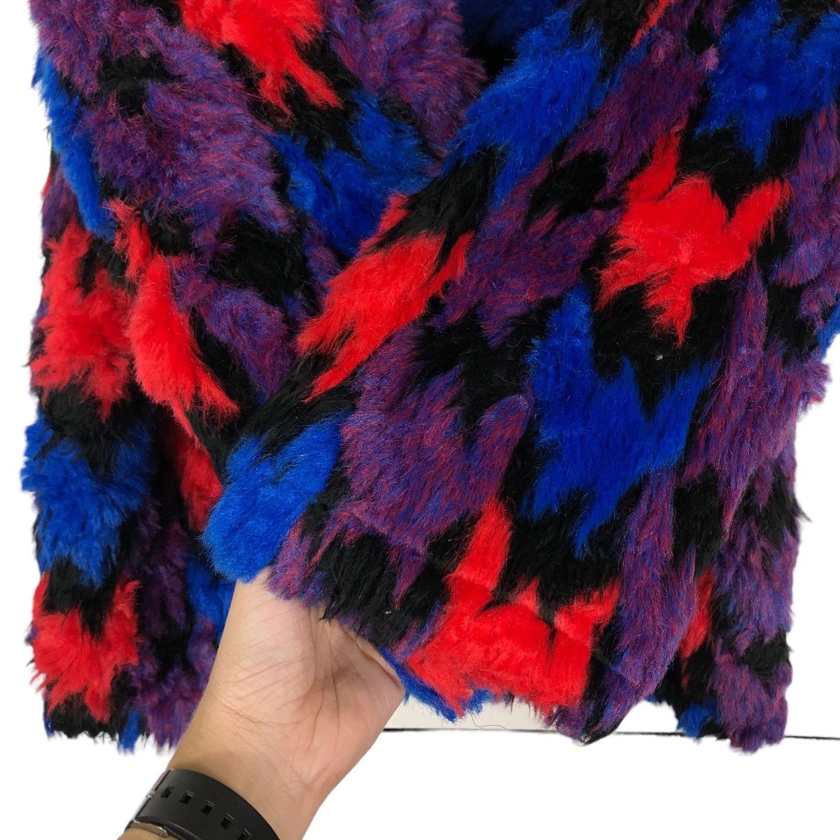 Japanese Brand 🔥Mohair Wool Fur Jacket Colourful Tokyo Kobe Japan Made Size US M / EU 48-50 / 2 - 12 Thumbnail