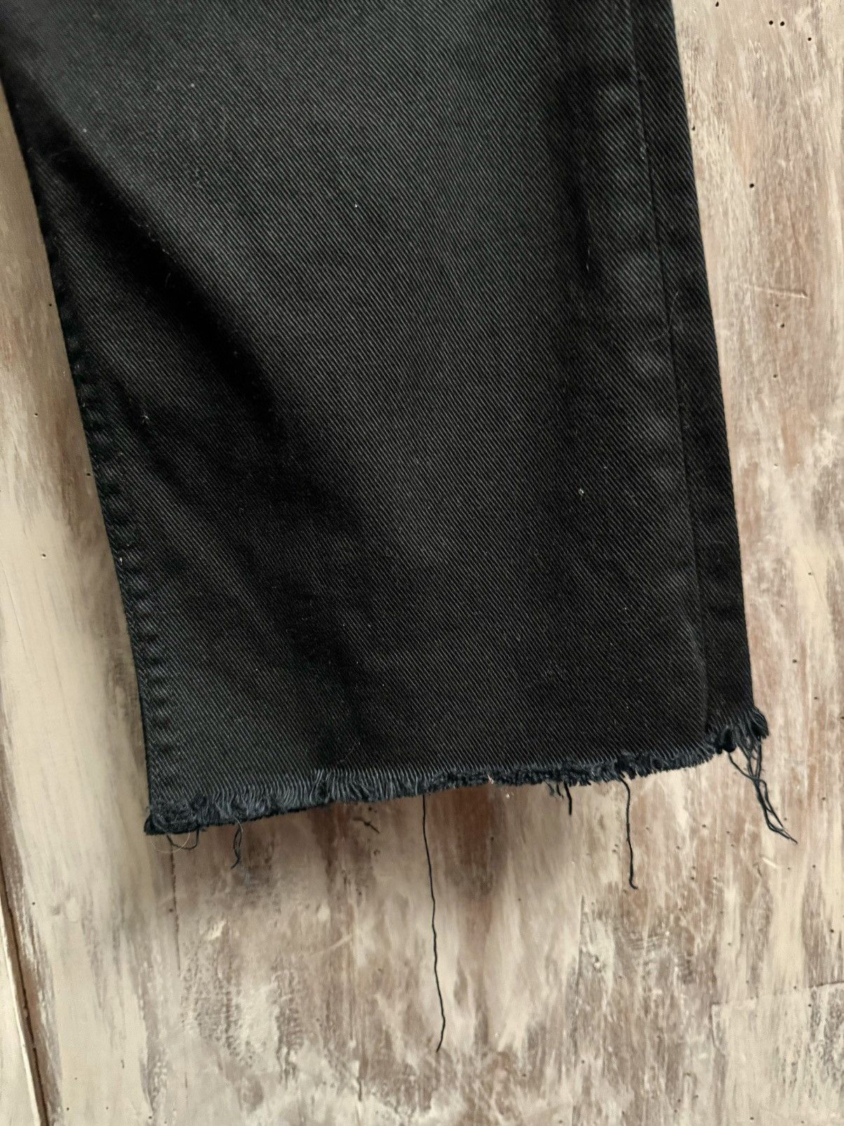Our Legacy our legacy black cropped denim pants 32 us Size US 32 / EU 48 - 11 Thumbnail