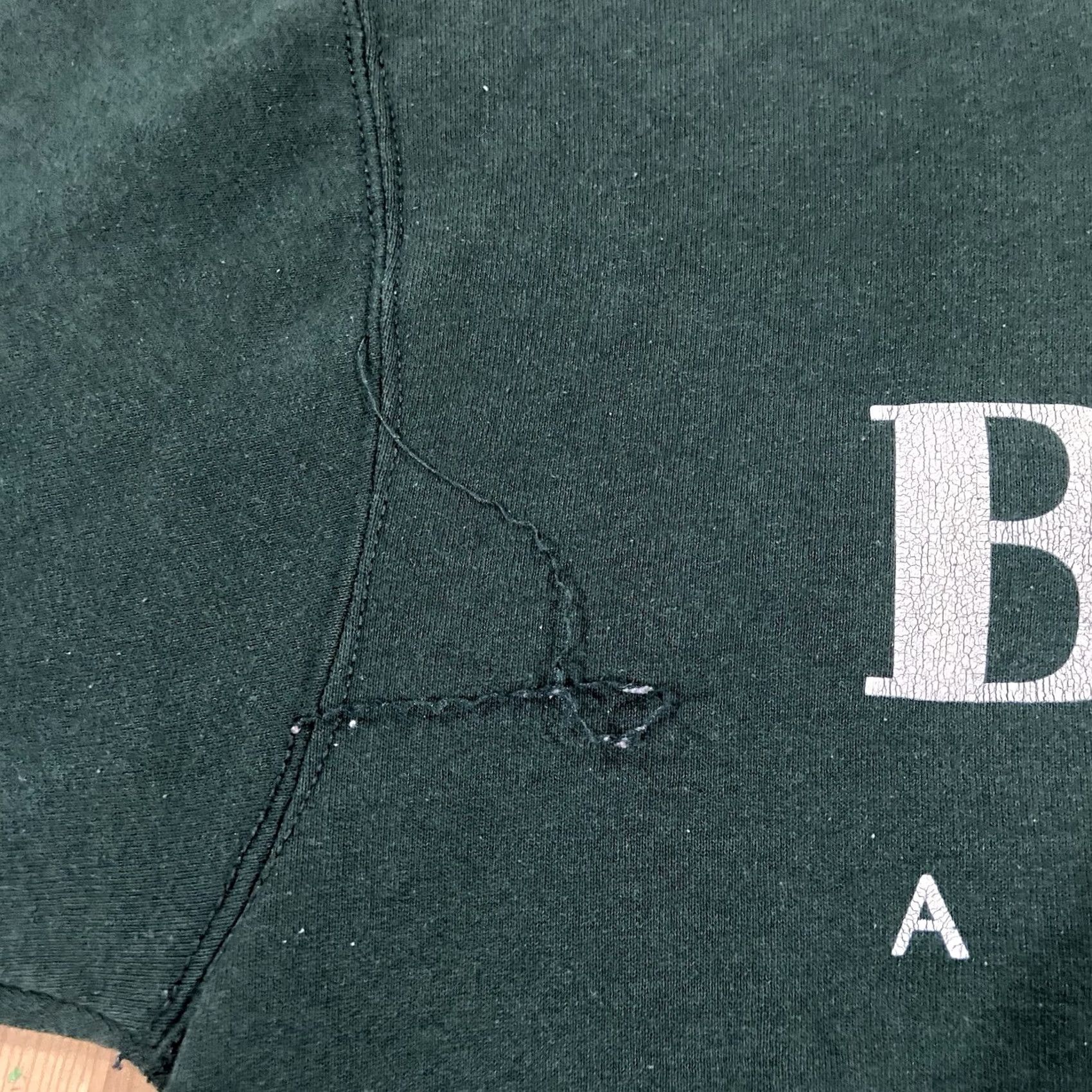 Vintage VINTAGE Boss Sweater Crewneck Pullover Green 90s L Mens Sweatshirt Pro Spirit Beige? Size US L / EU 52-54 / 3 - 5 Thumbnail