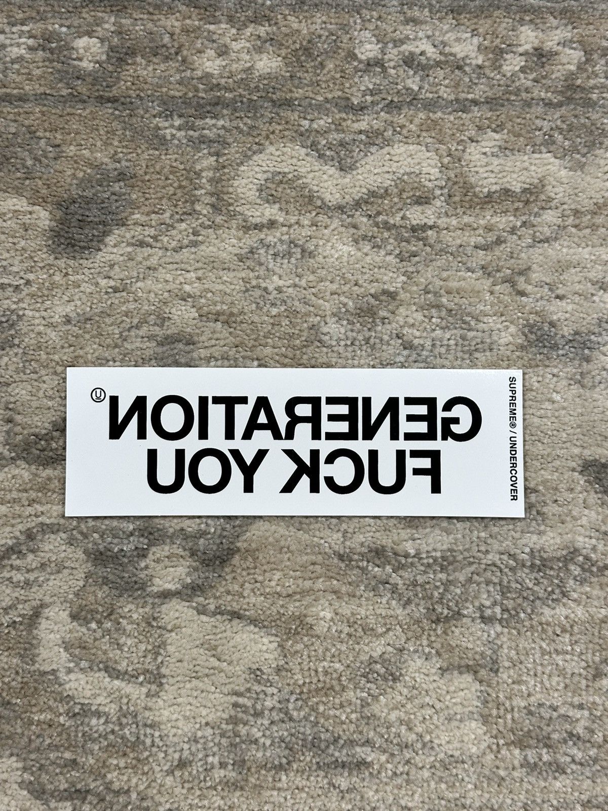 Supreme × Undercover Supreme Undercover Generation Fuck You